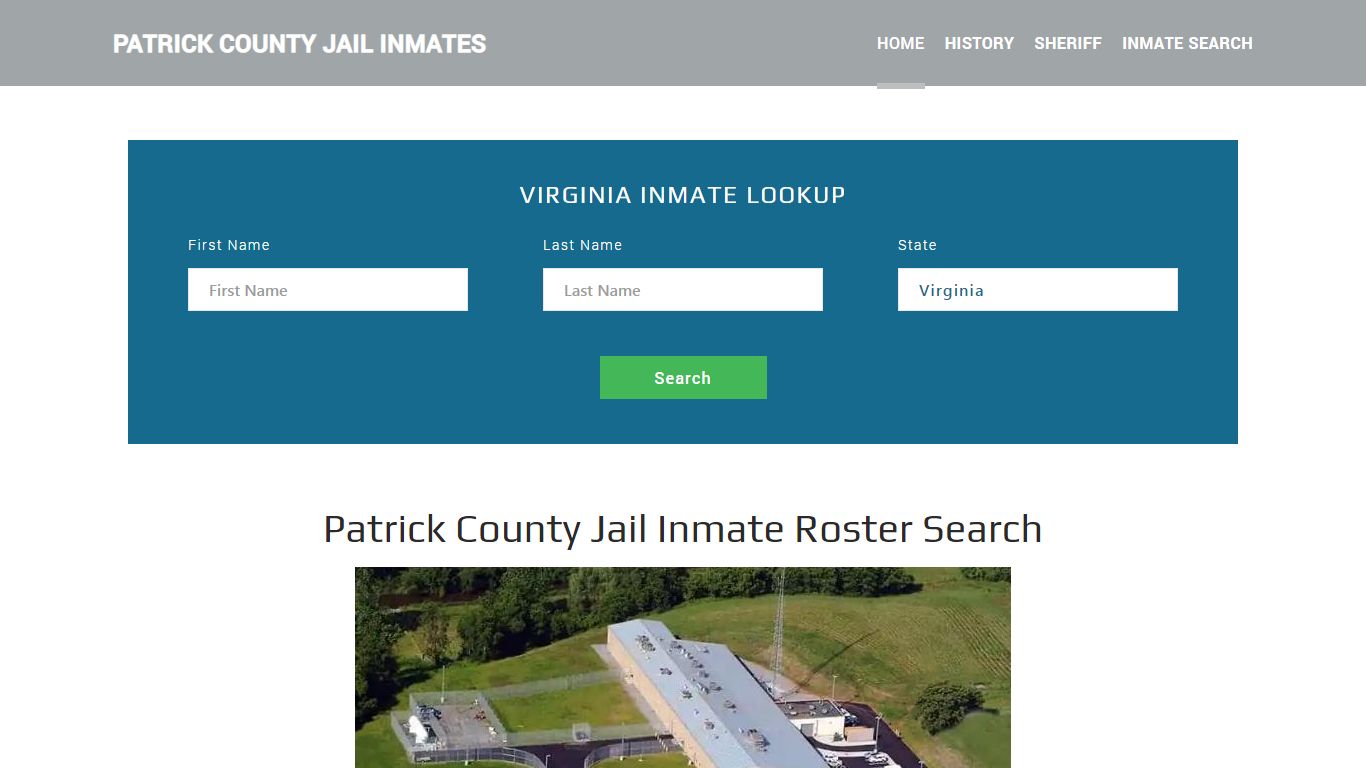 Patrick County Jail Inmate Roster Lookup, Stuart, VA